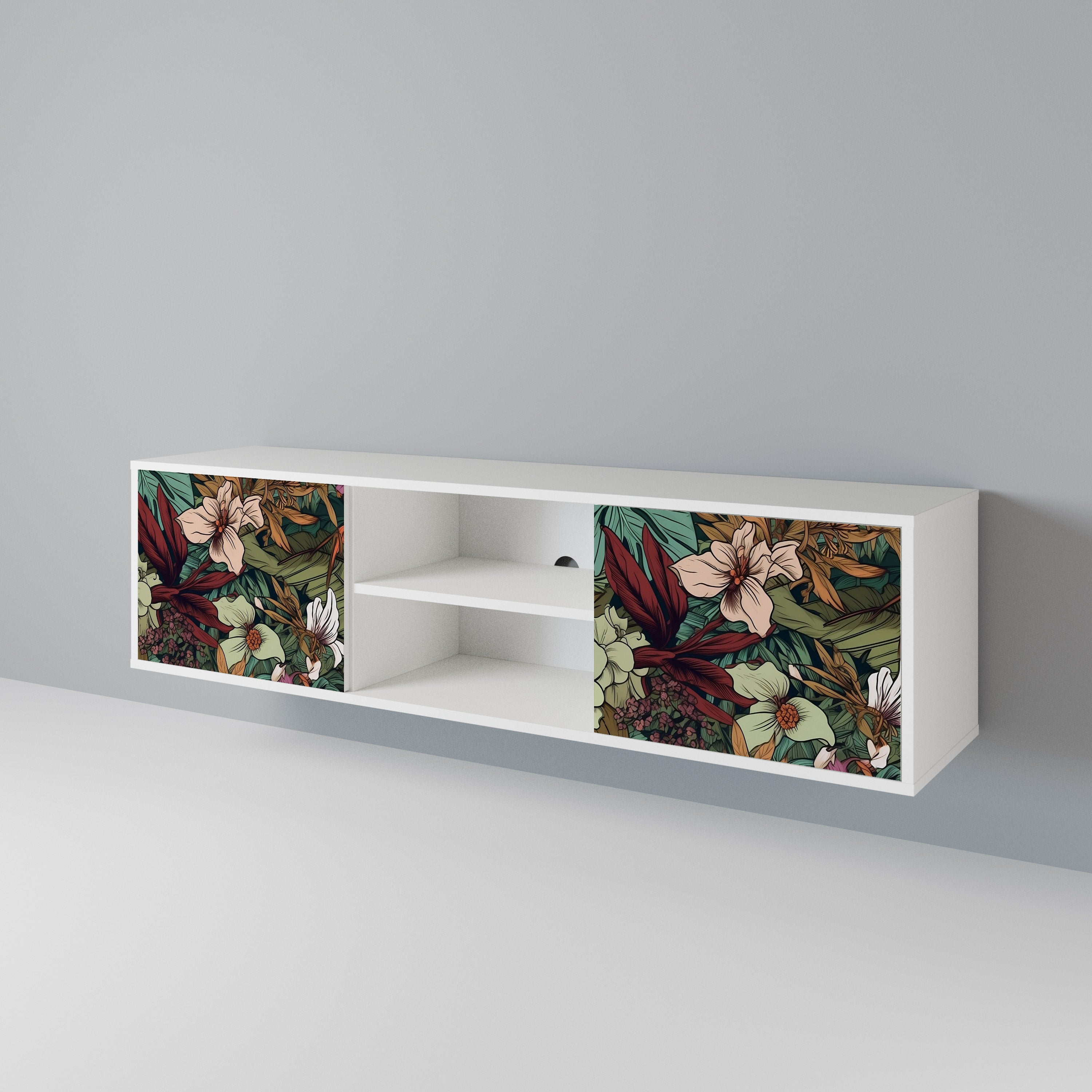 BOTANICAL EMERGENCE Dvoudveřový TV stolek