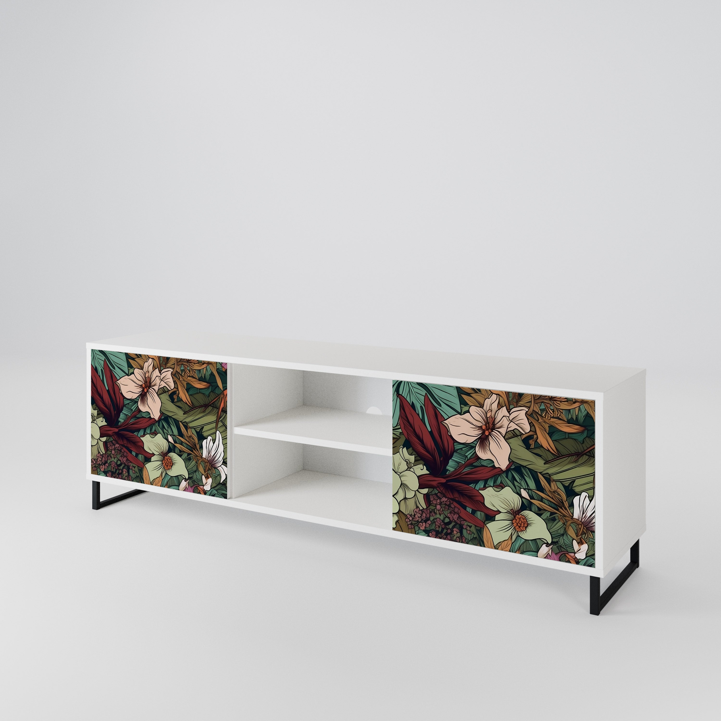BOTANICAL EMERGENCE Dvoudveřový TV stolek