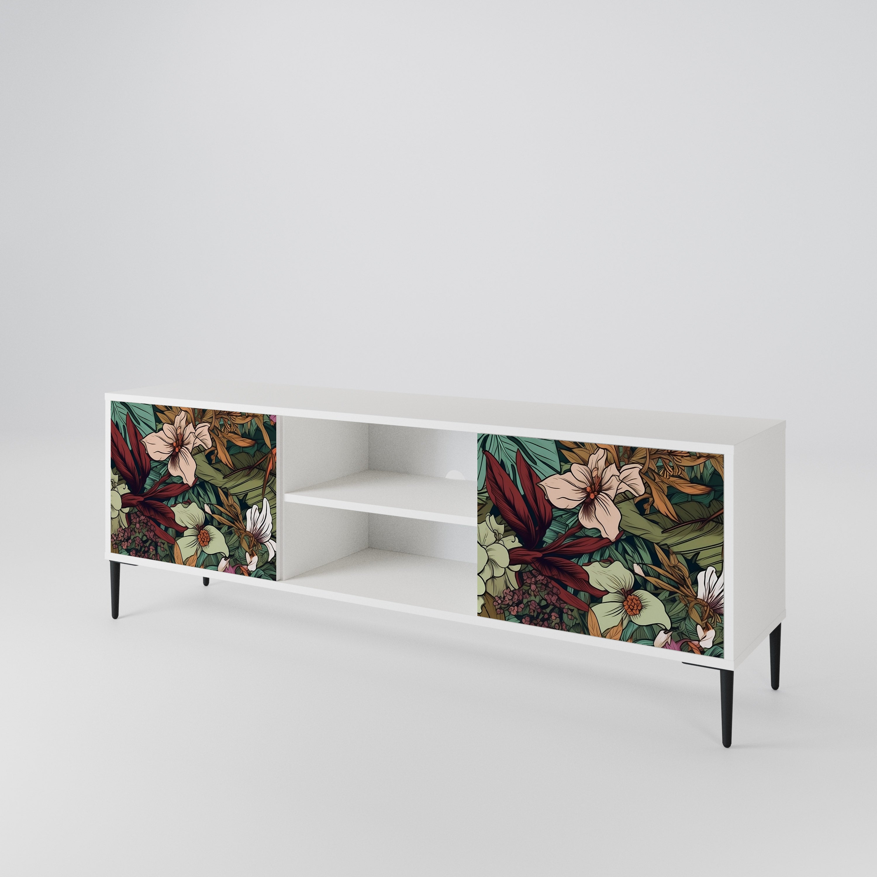 BOTANICAL EMERGENCE Dvoudveřový TV stolek