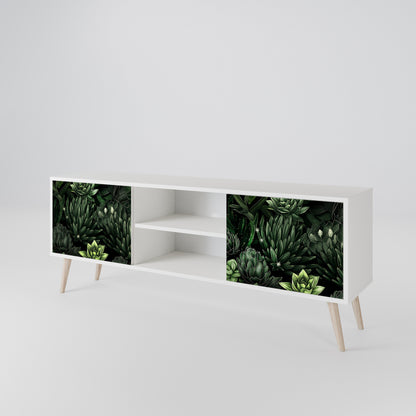 SUCCULENT JUNGLE 2-türiges TV-Lowboard