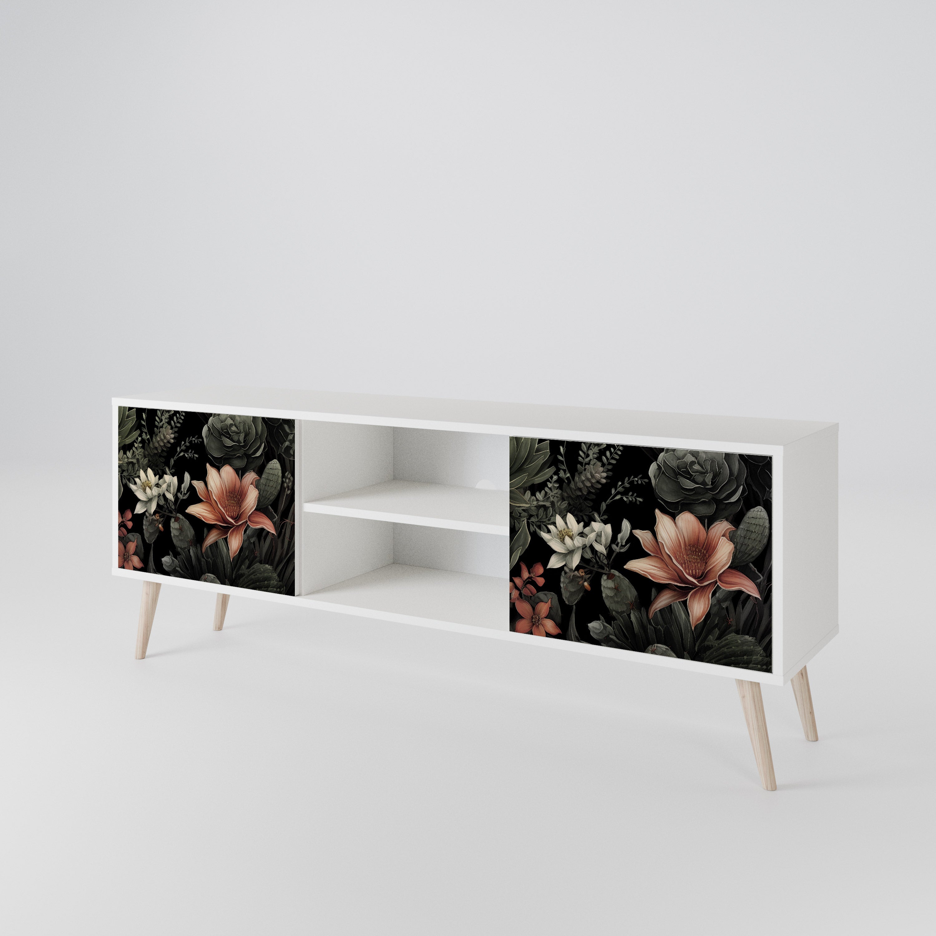 SECRET VERDURE Dvoudveřový TV stolek