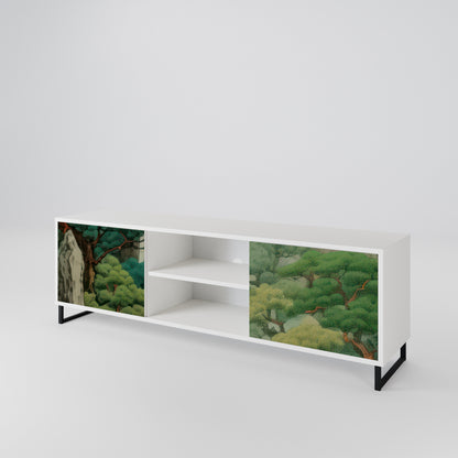 VERDURE ABYSS Mueble de TV de 2 Puertas