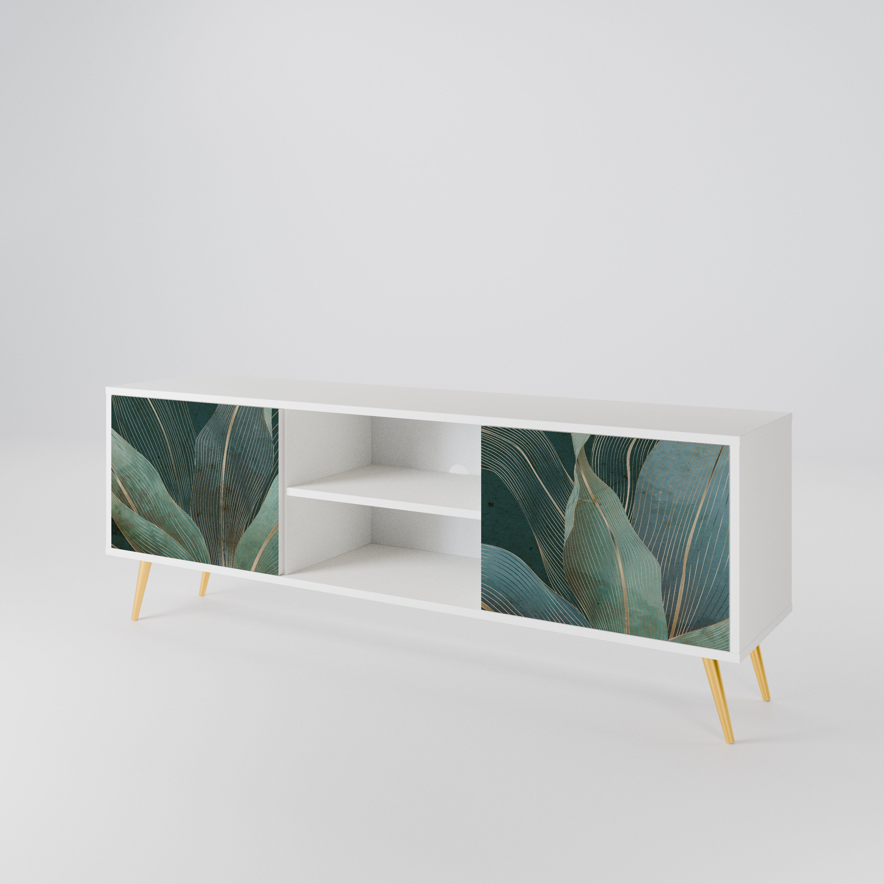 ROYAL GREEN Dvoudveřový TV stolek