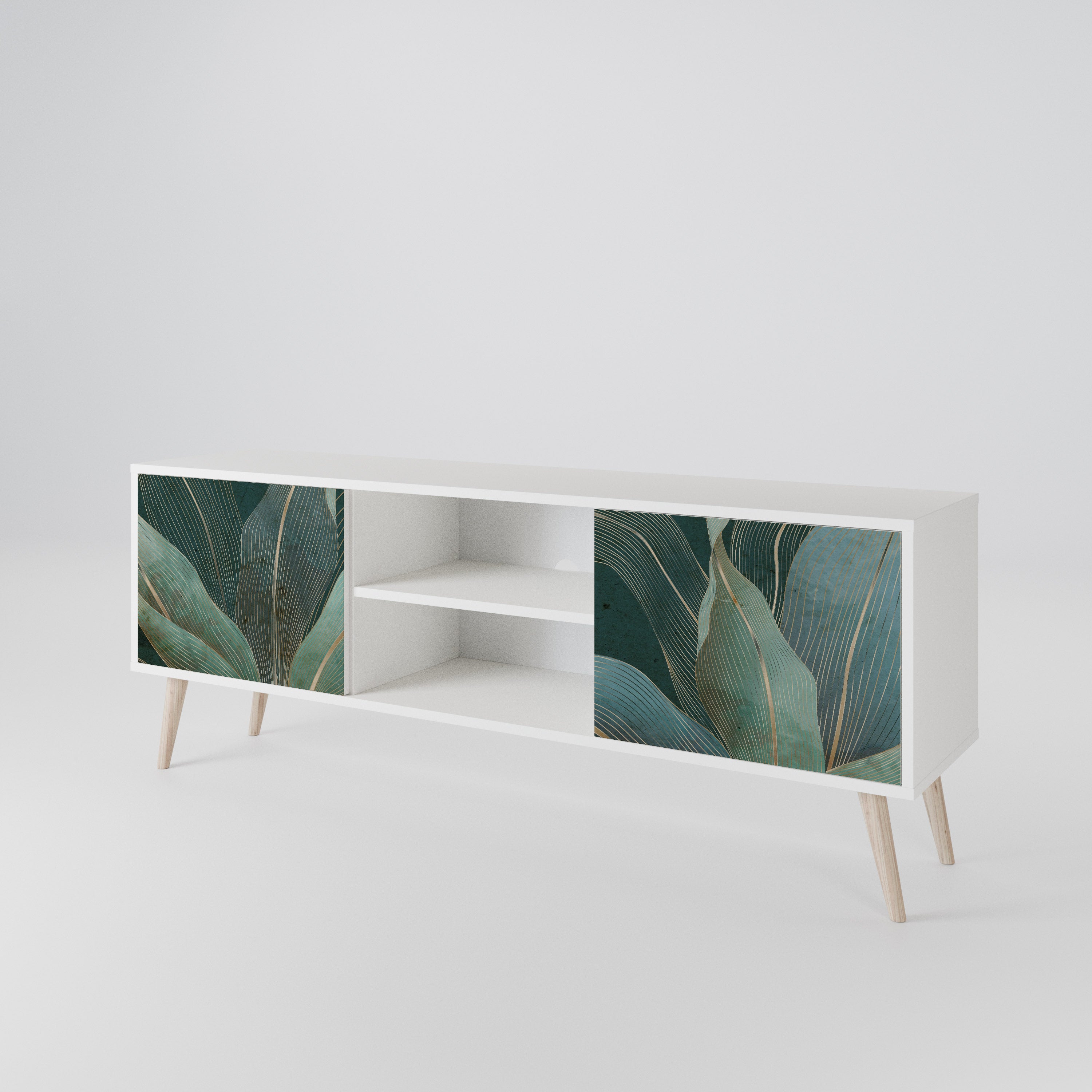 ROYAL GREEN Dvoudveřový TV stolek