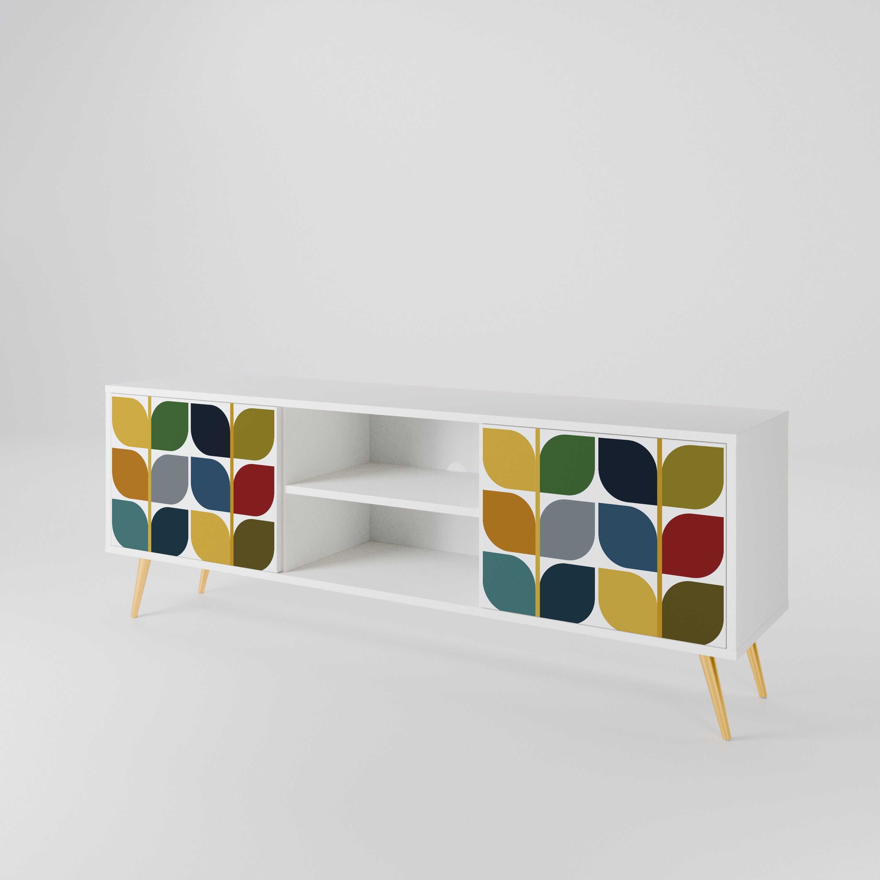 WEIGHTLESS HOURS 2-Door TV Cabinet