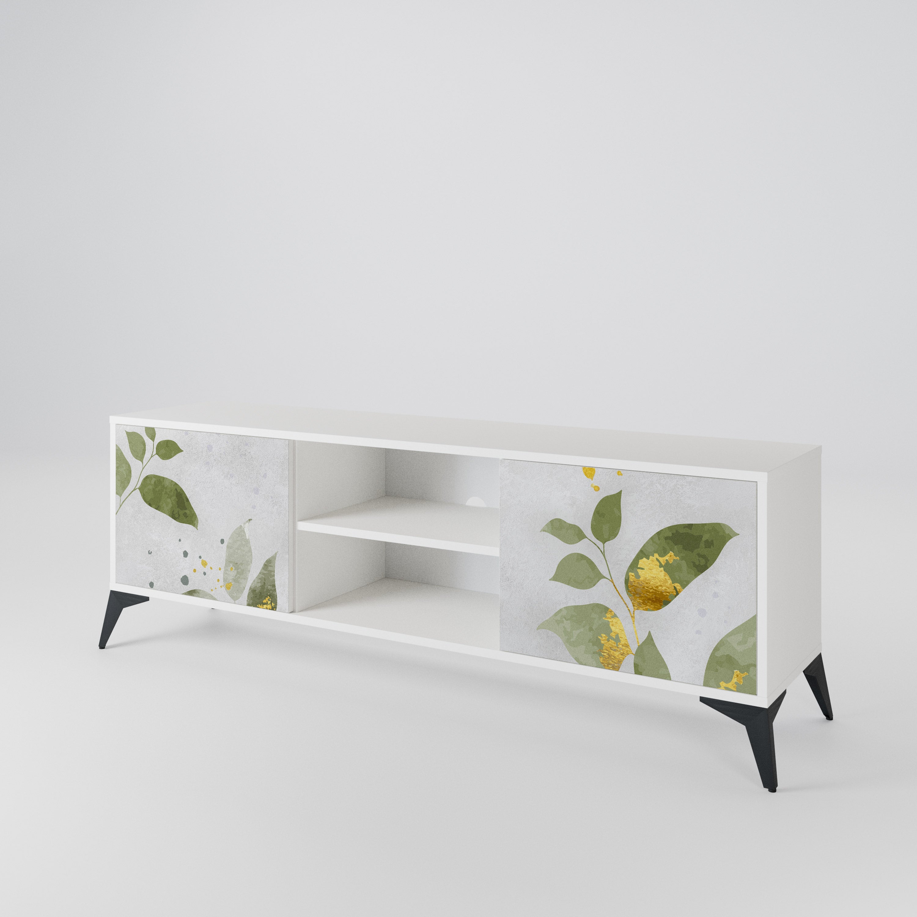 ELEGANT BOTANICS Dvoudveřový TV stolek
