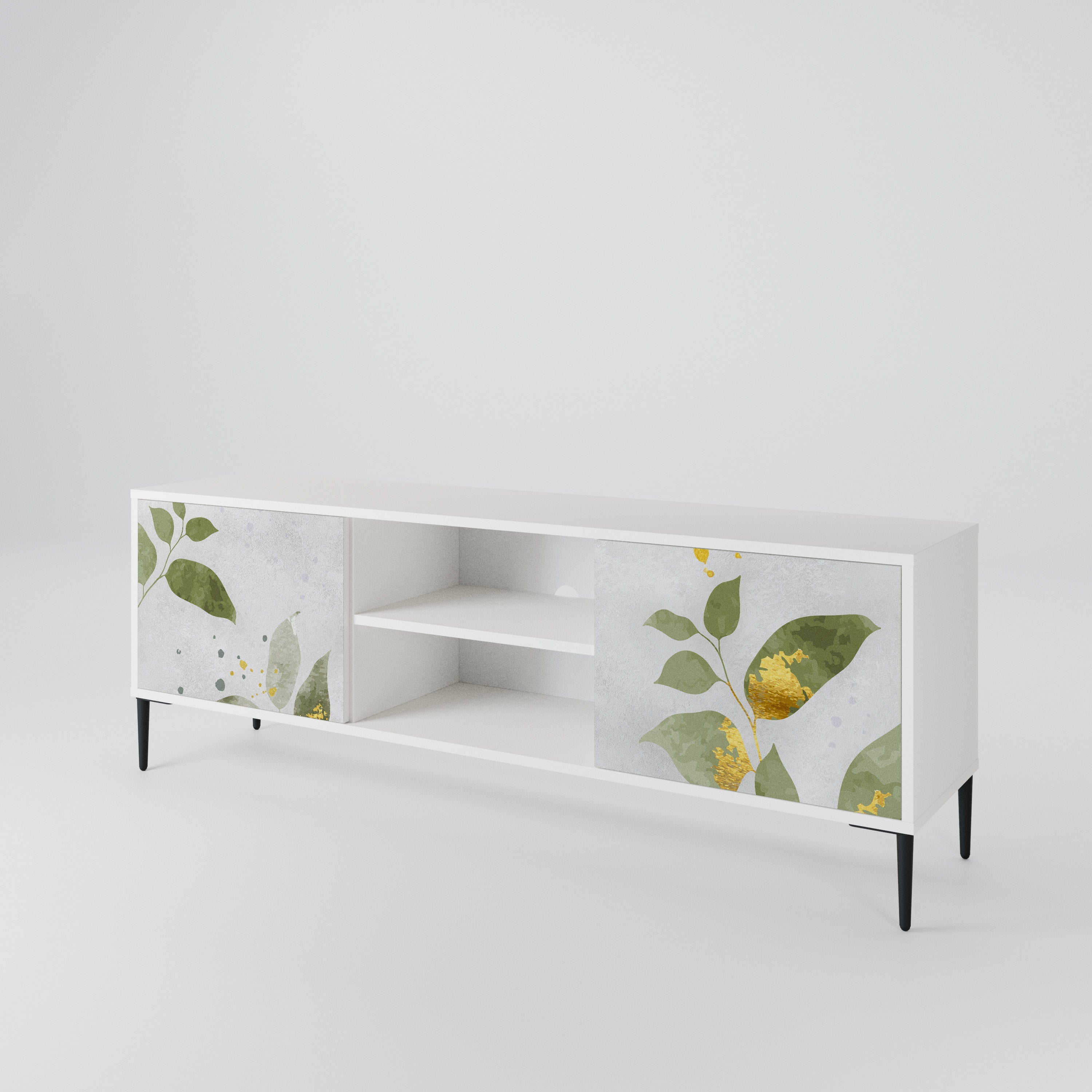 ELEGANT BOTANICS Dvoudveřový TV stolek