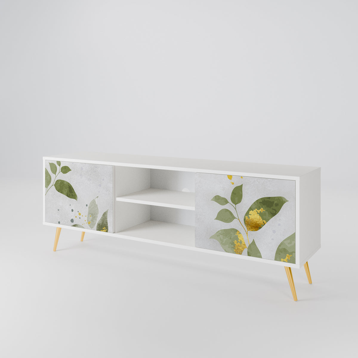 ELEGANT BOTANICS Έπιπλο τηλεόρασης 2-θυρών