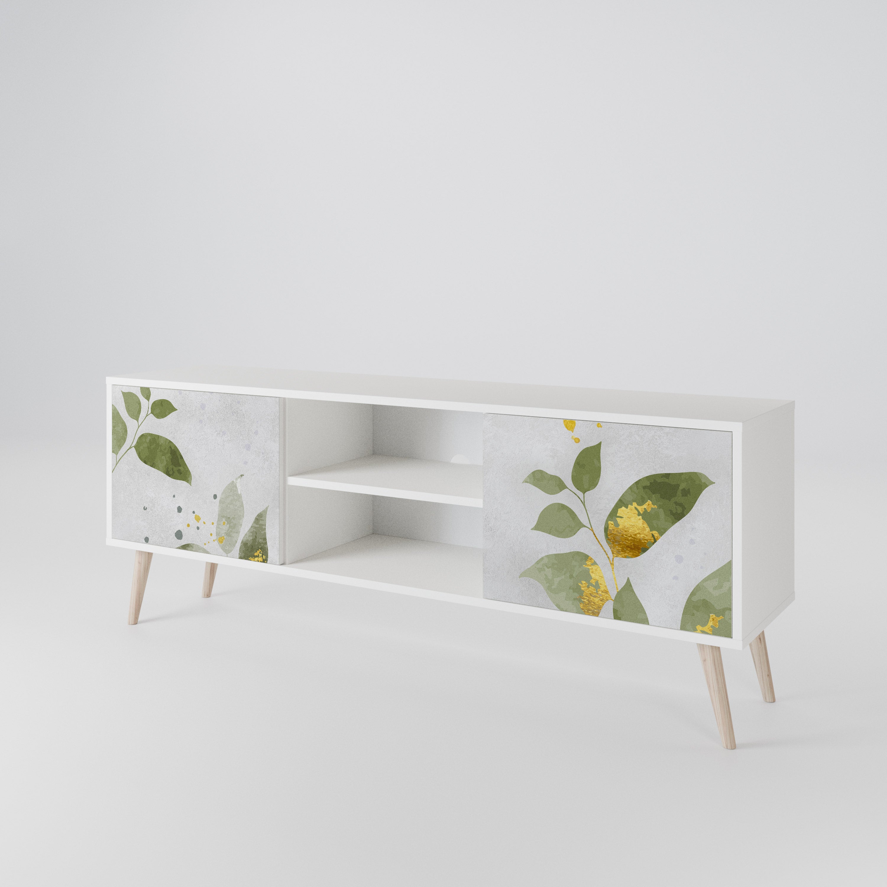 ELEGANT BOTANICS Dvoudveřový TV stolek