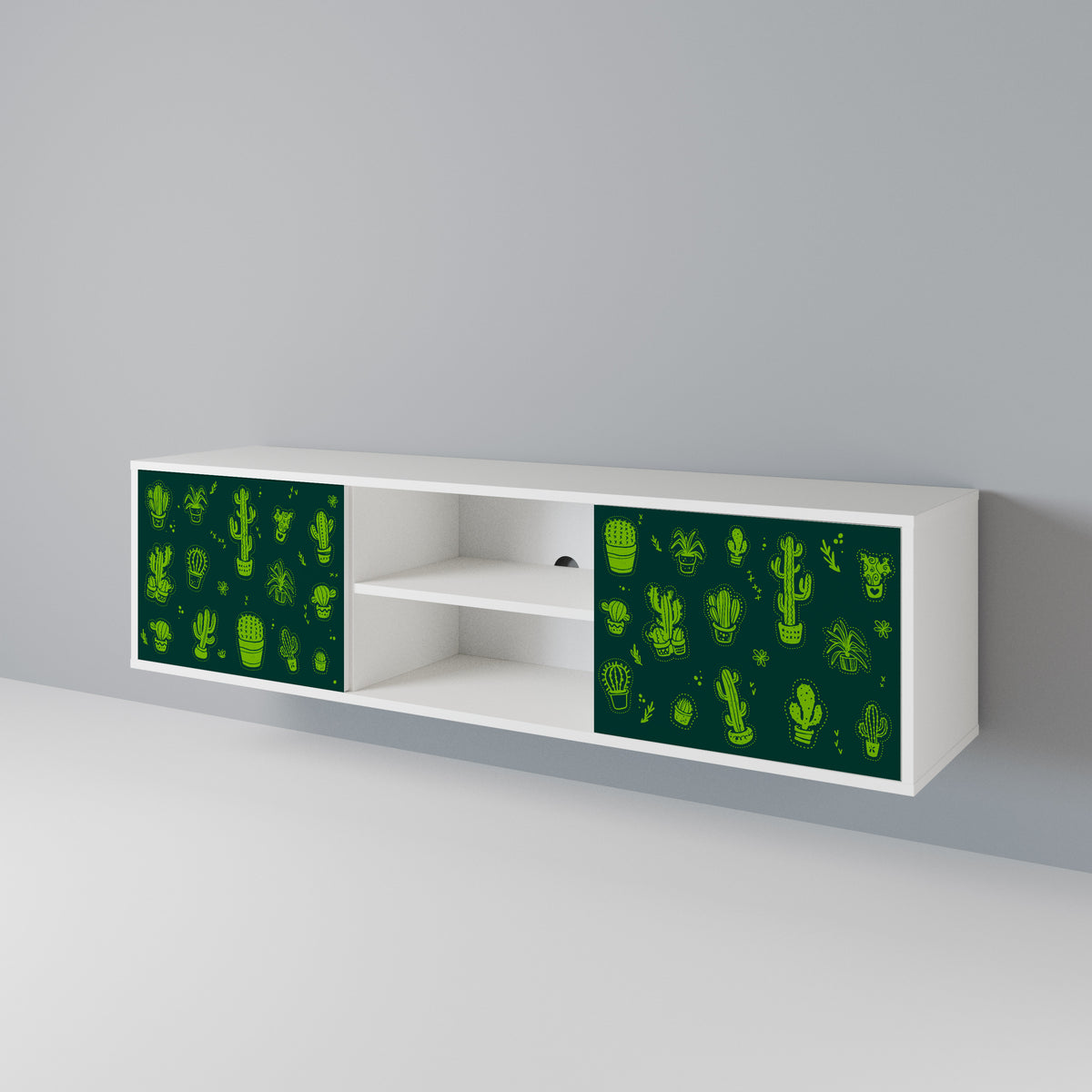 DESERT GREEN Έπιπλο τηλεόρασης 2-θυρών