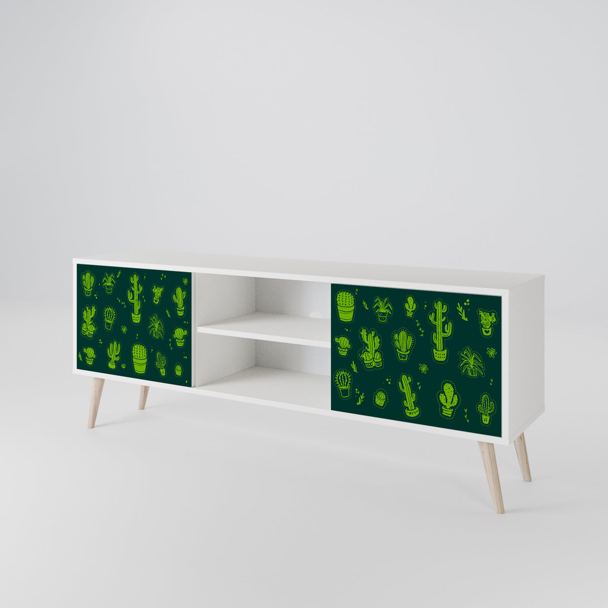 DESERT GREEN Έπιπλο τηλεόρασης 2-θυρών