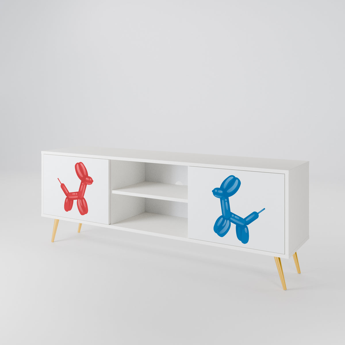 CHILDHOOD MEMORY Έπιπλο τηλεόρασης 2-θυρών