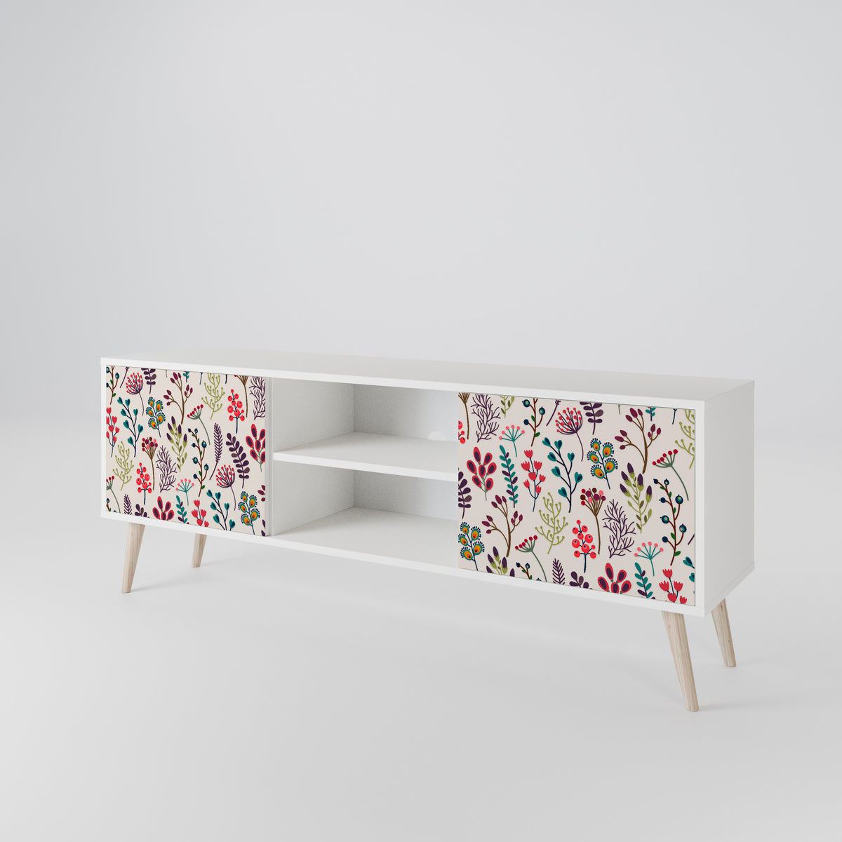 AUTUMN SUNDRIES Mueble de TV de 2 Puertas