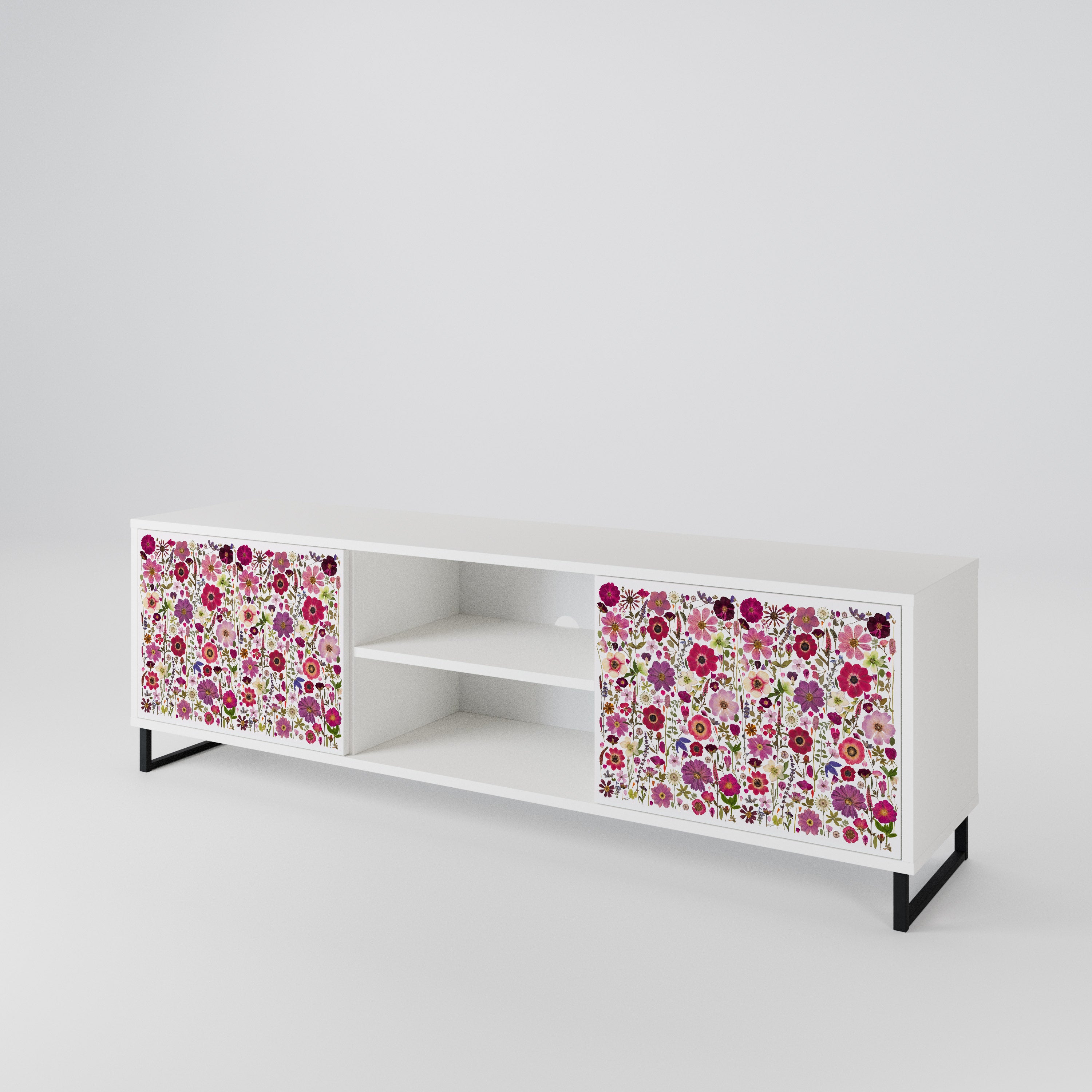 PETAL GARDEN Móvel de TV de 2 Portas