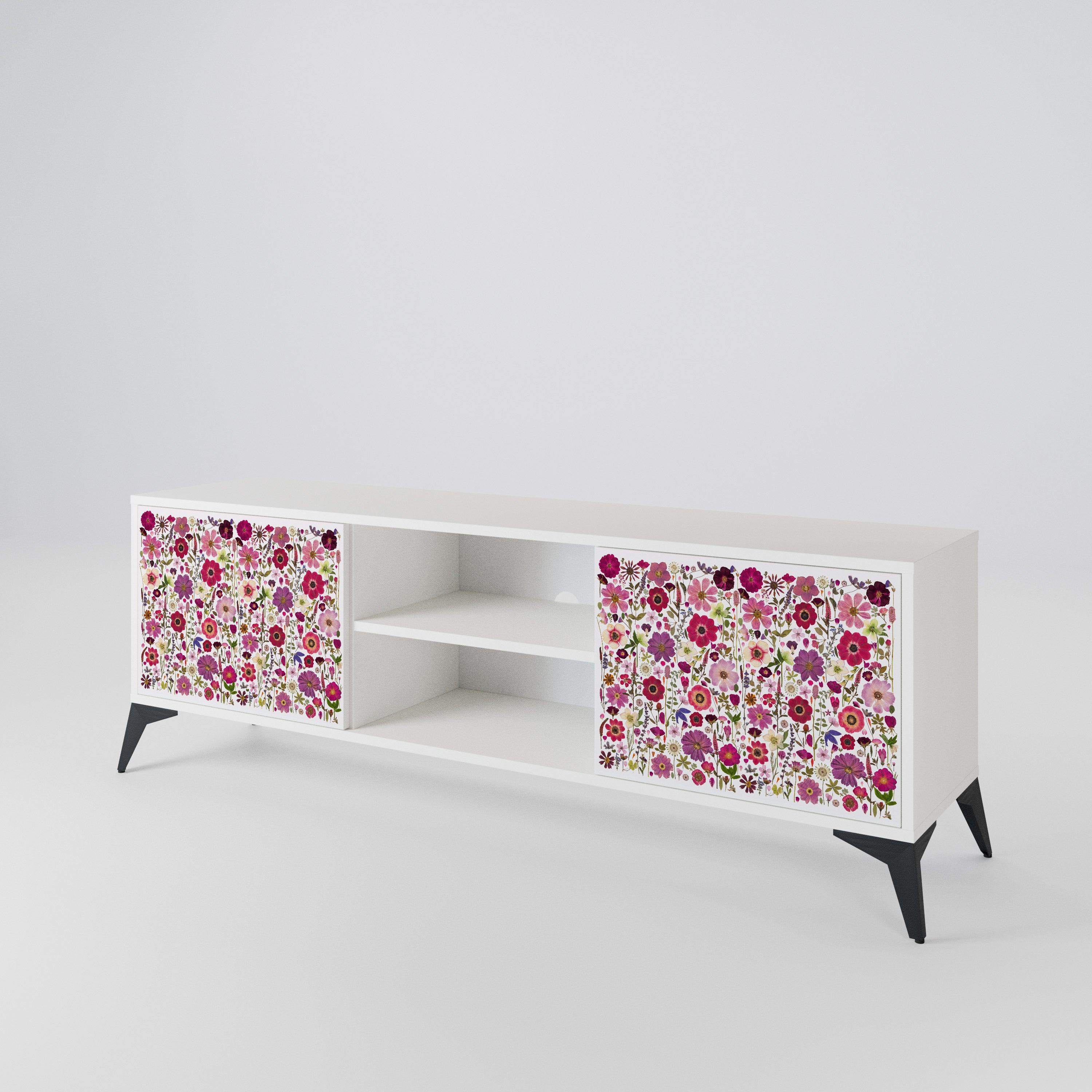 PETAL GARDEN Móvel de TV de 2 Portas