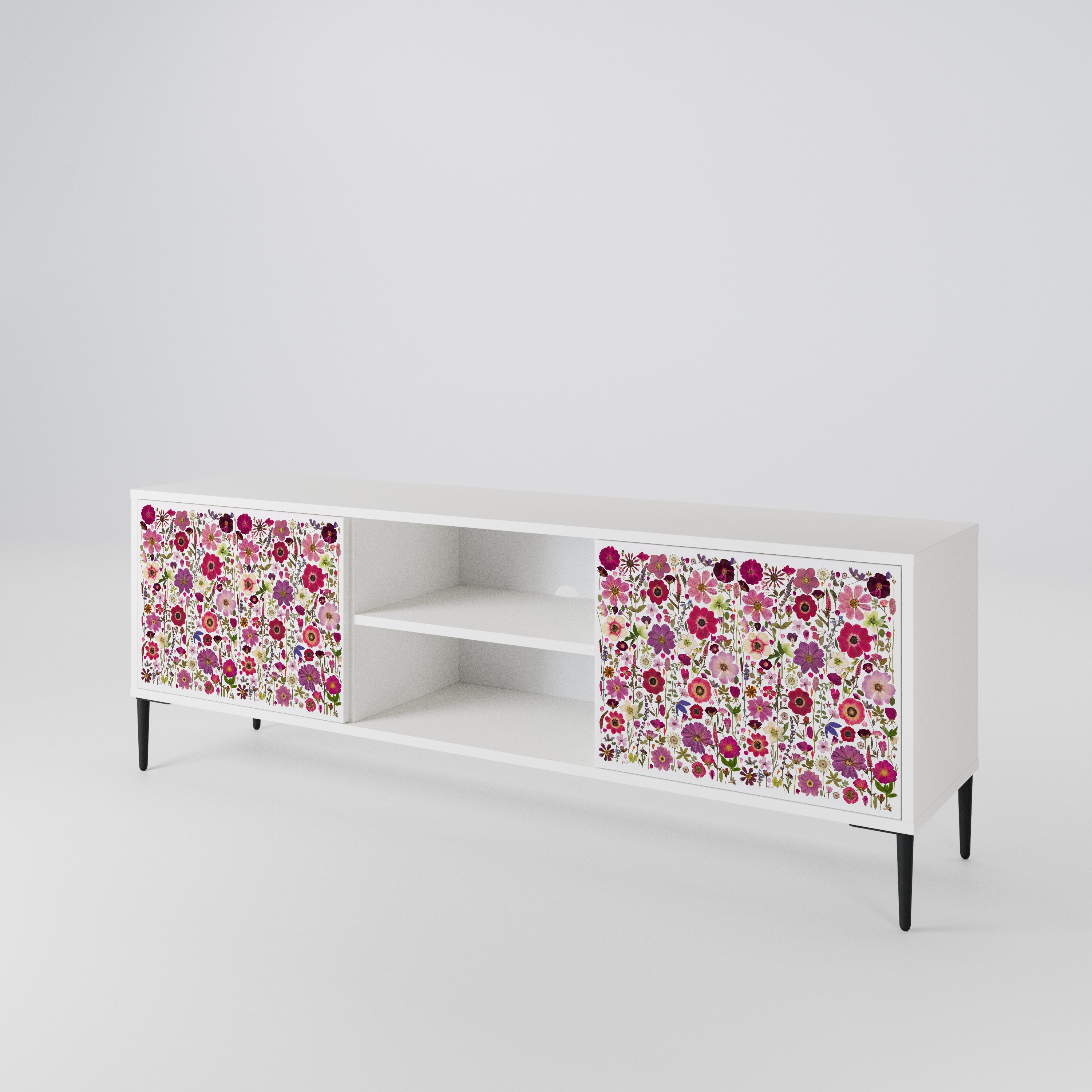 PETAL GARDEN Móvel de TV de 2 Portas