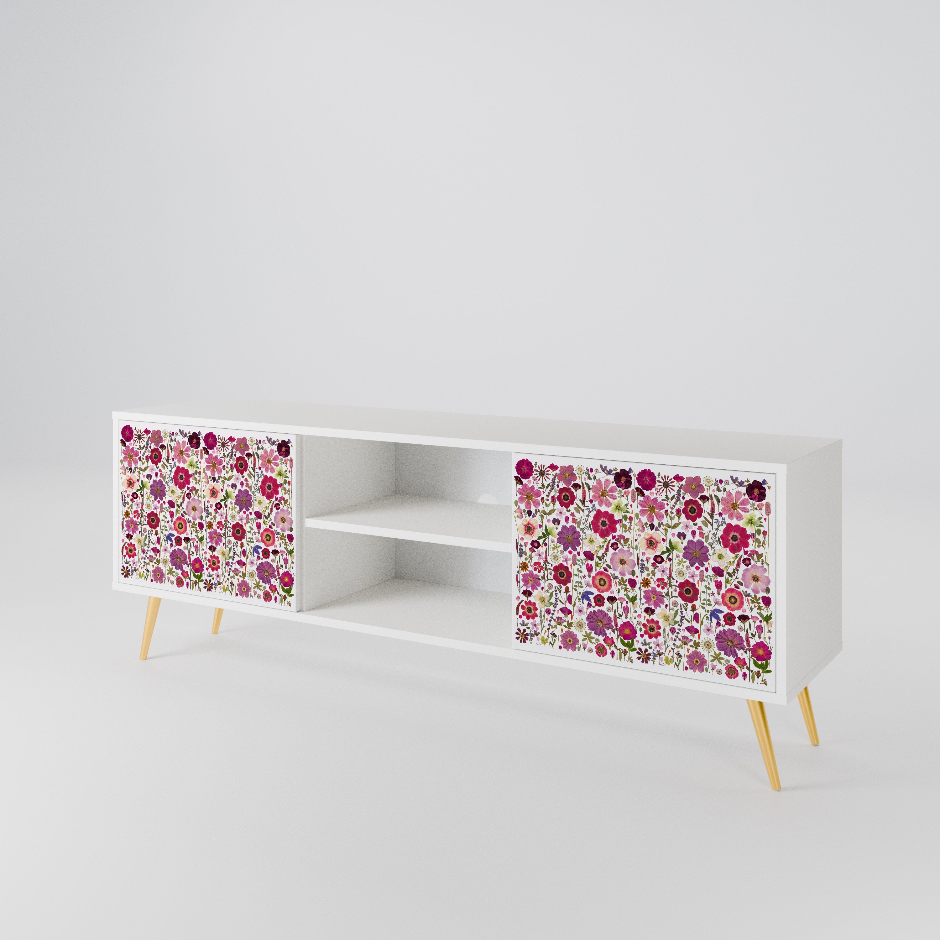 PETAL GARDEN Móvel de TV de 2 Portas