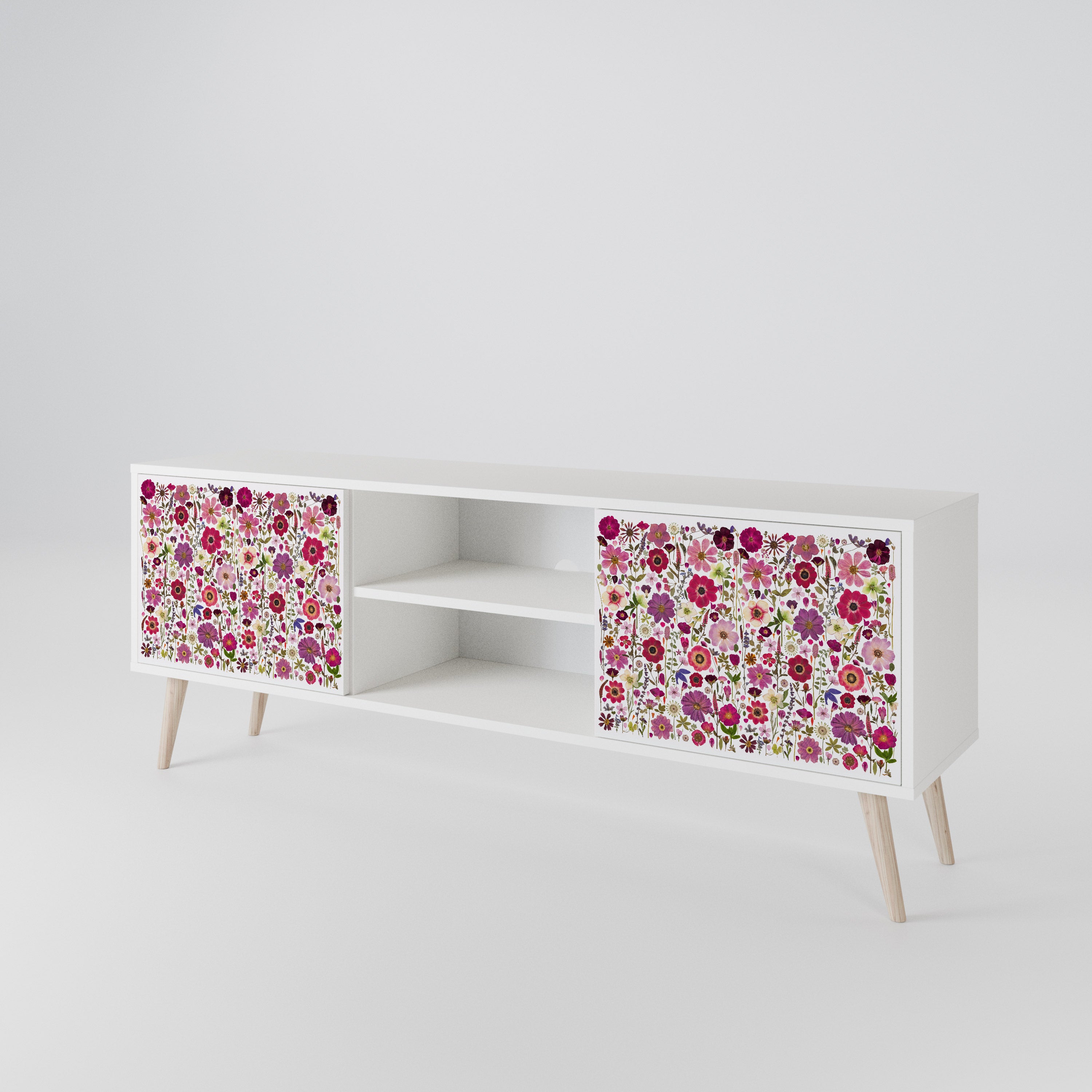 PETAL GARDEN Móvel de TV de 2 Portas