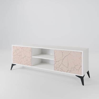 CERAMIC TEXTURE Mueble de TV de 2 Puertas