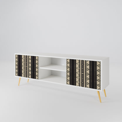 AZTEC Mueble de TV de 2 Puertas