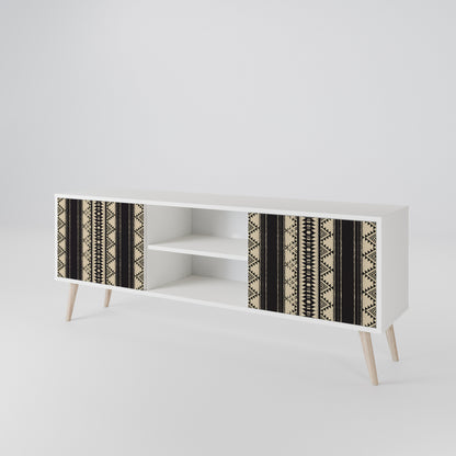AZTEC Mueble de TV de 2 Puertas