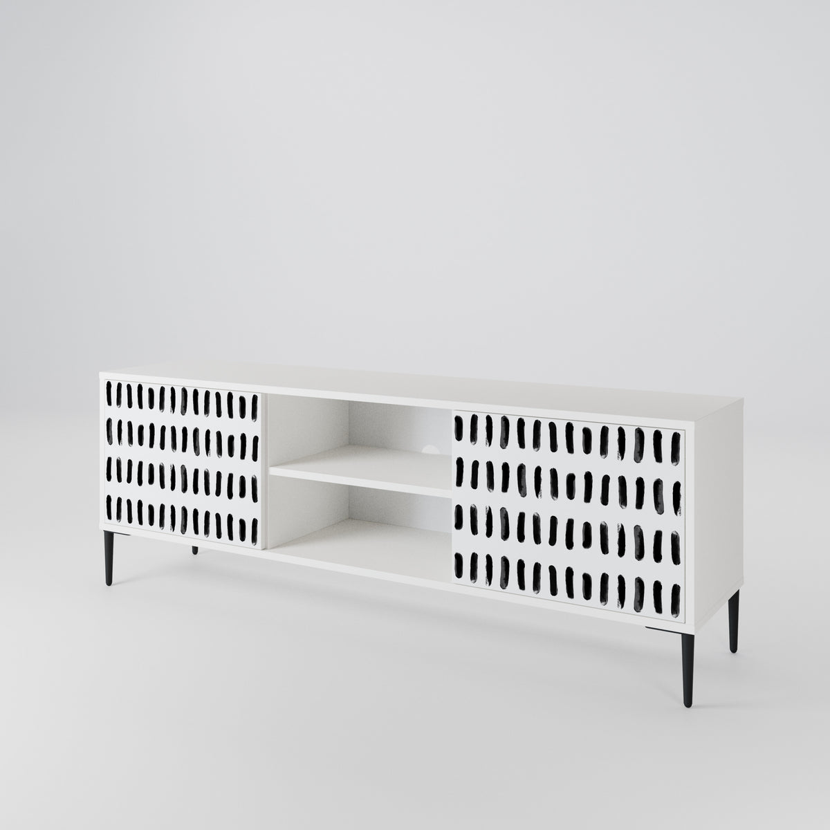 NIGHTY MELODIES 2-Door TV Cabinet