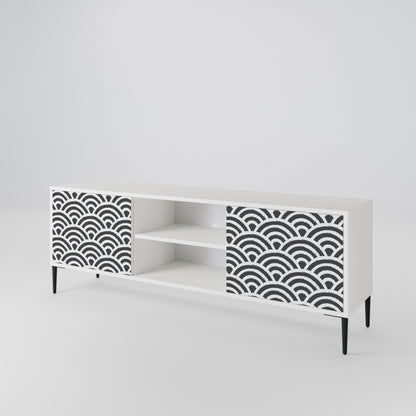 GLOOMY HOST 2-Door TV Cabinet