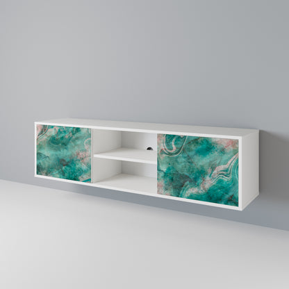 ABSTRACT ALCHEMY Mueble de TV de 2 Puertas