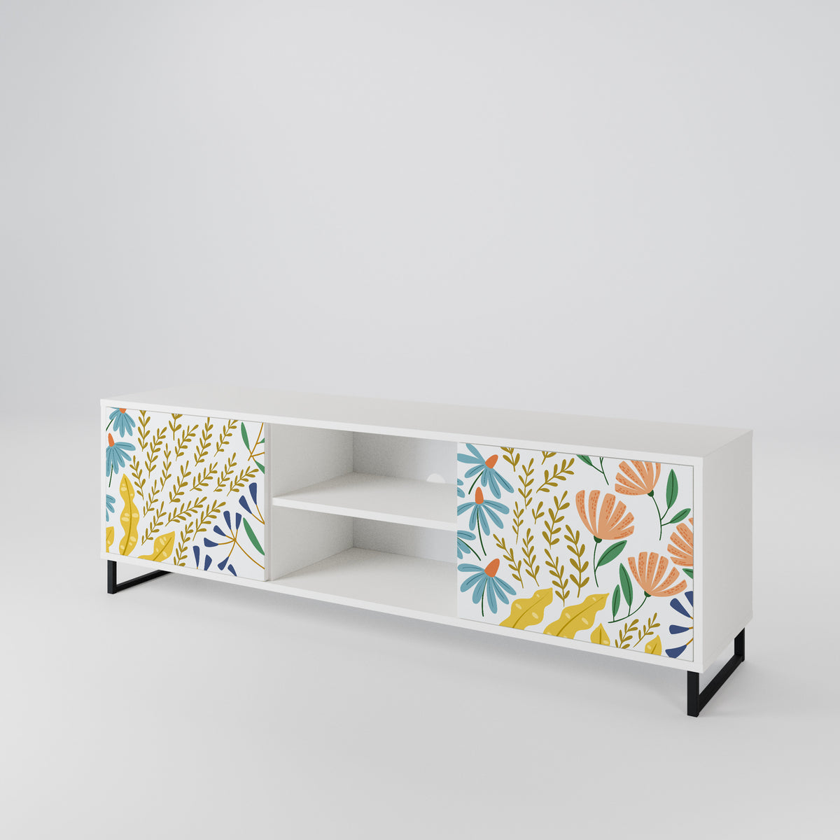 HELLO SPRING 2-Door TV Cabinet