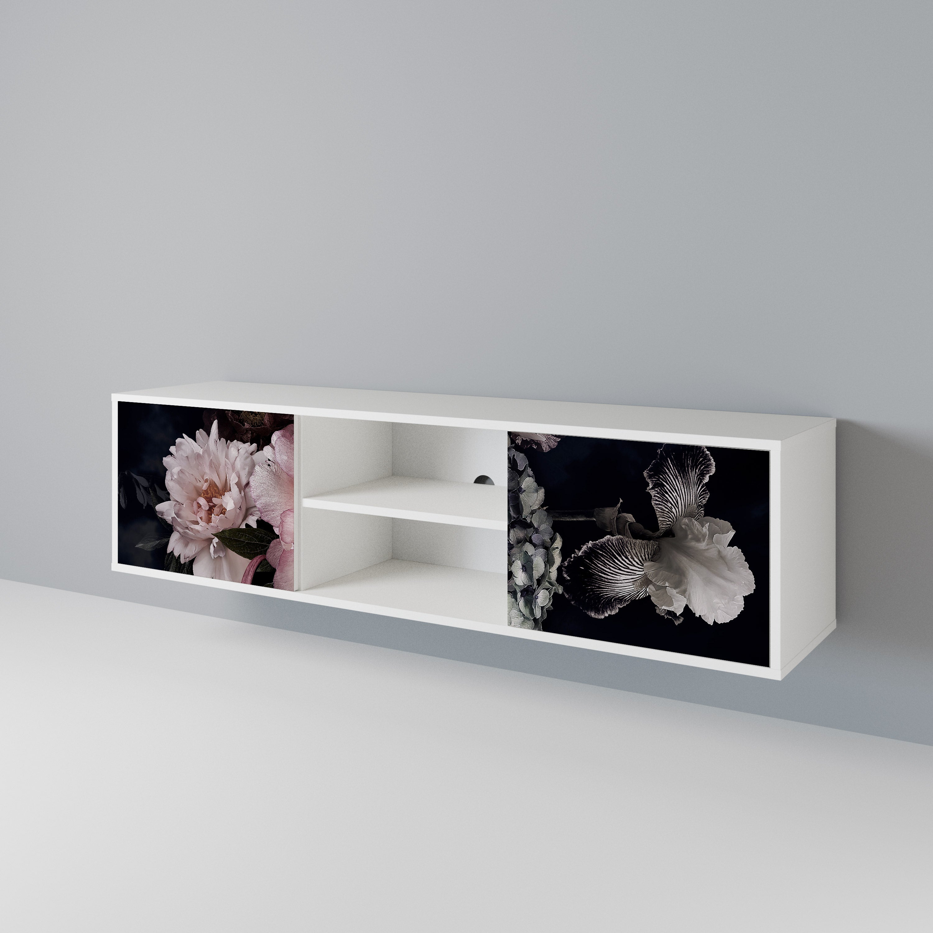 PURE BLOSSOM Έπιπλο τηλεόρασης 2-θυρών