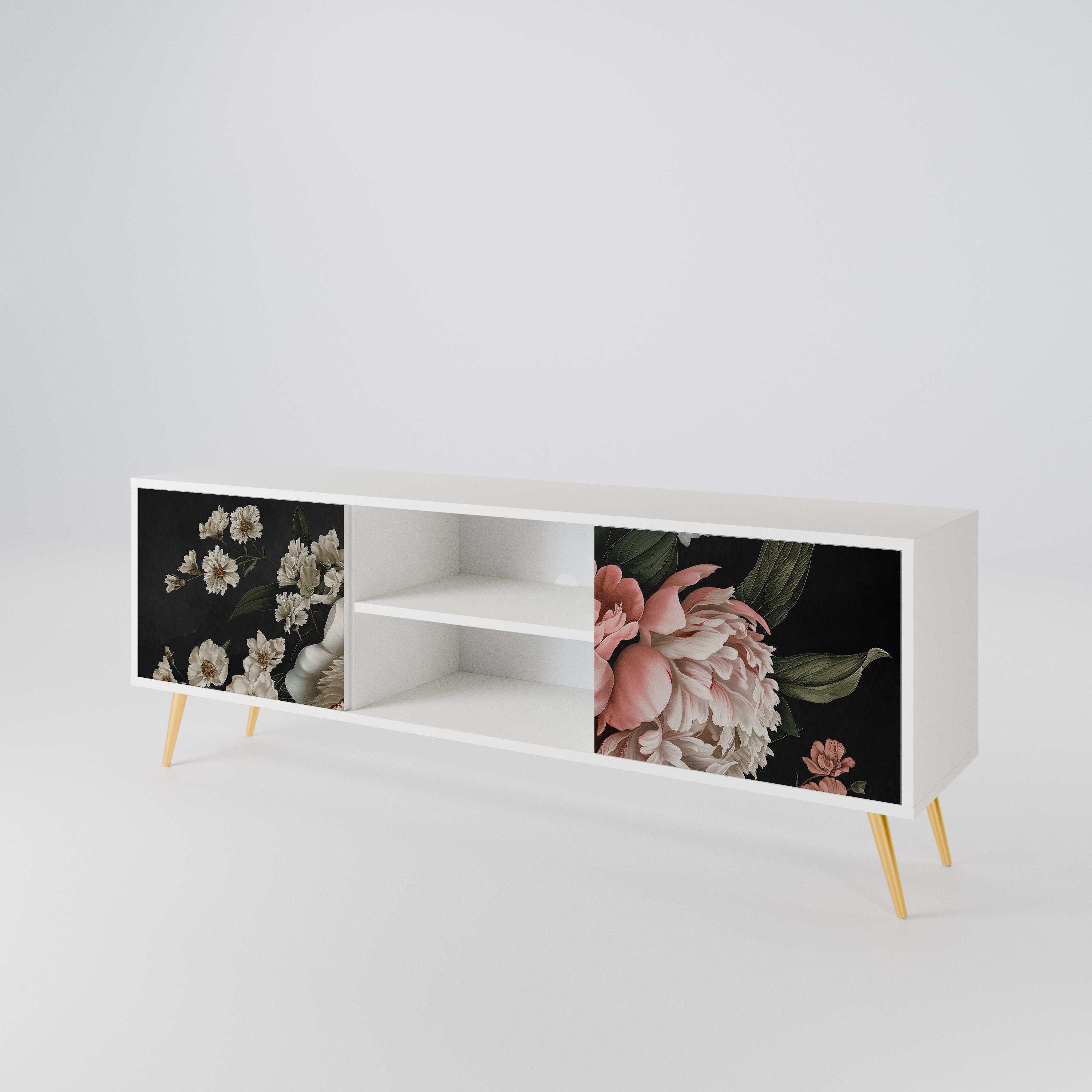 LUSH ELEGANCE Έπιπλο τηλεόρασης 2-θυρών