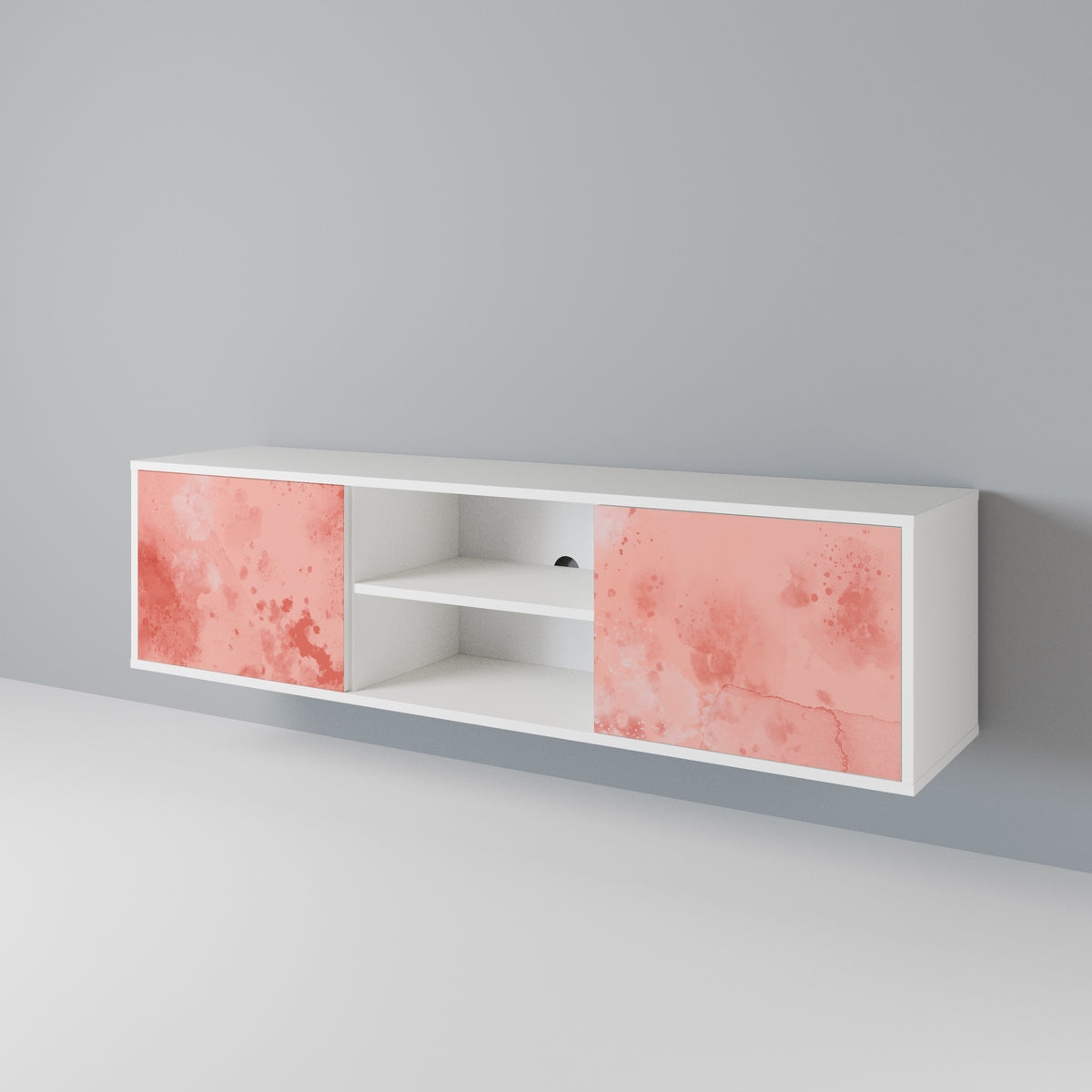 CRANE DANCE Mueble de TV de 2 Puertas