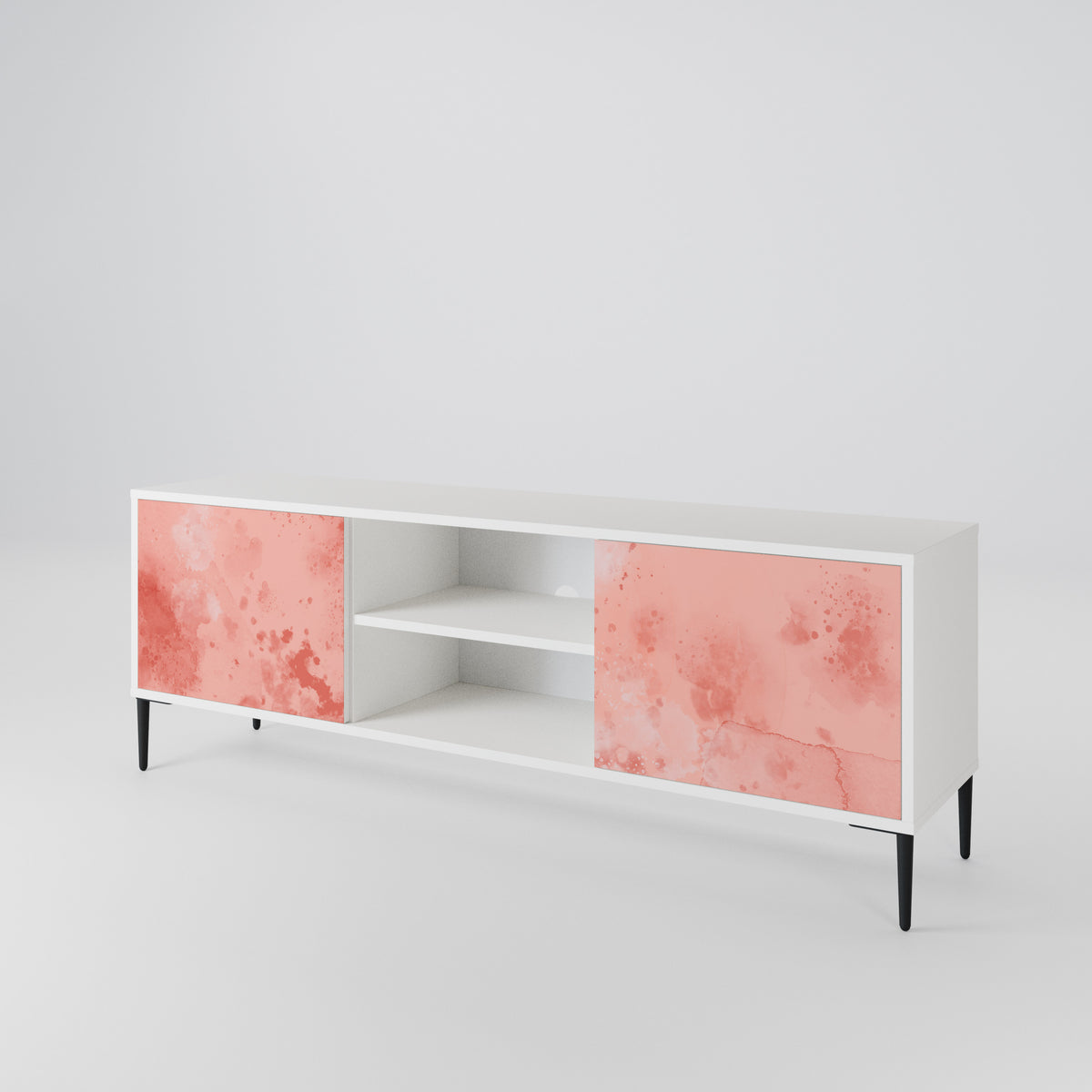 CRANE DANCE Mueble de TV de 2 Puertas