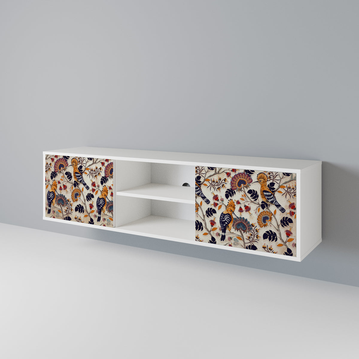 EMINENT HOOPOE Mueble de TV de 2 Puertas