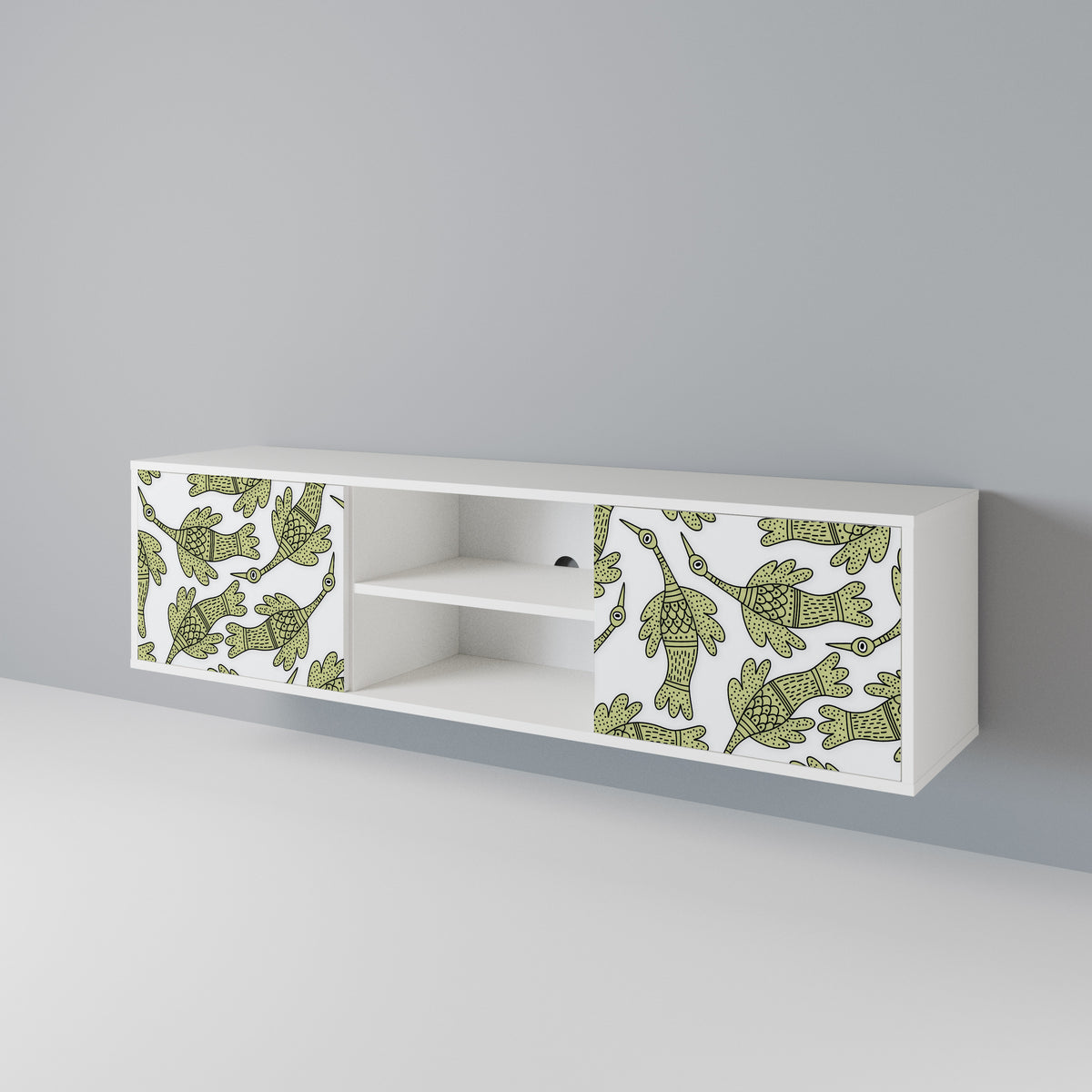 SEEDLING SONGBIRD Mueble de TV de 2 Puertas