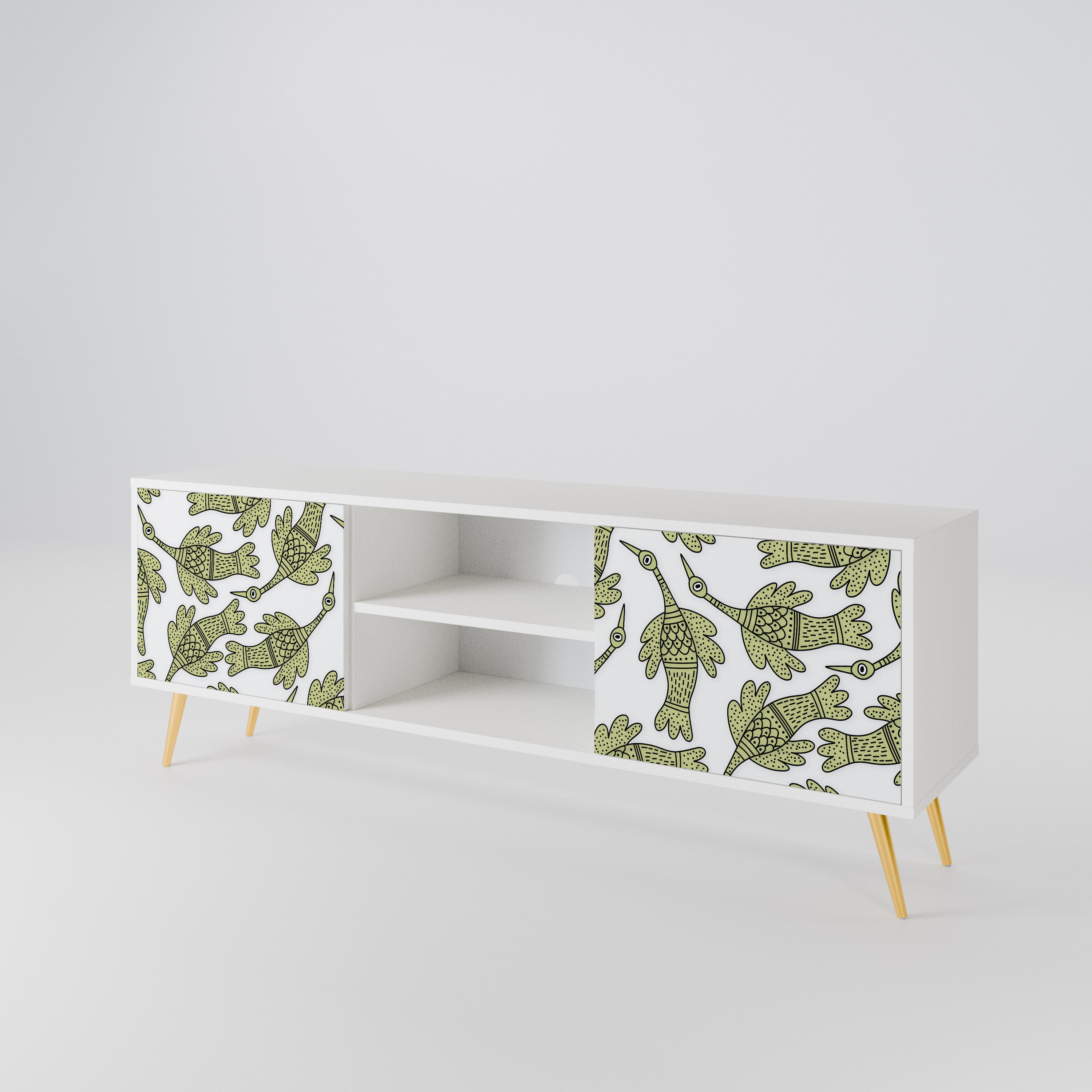 SEEDLING SONGBIRD 2-Door TV Cabinet