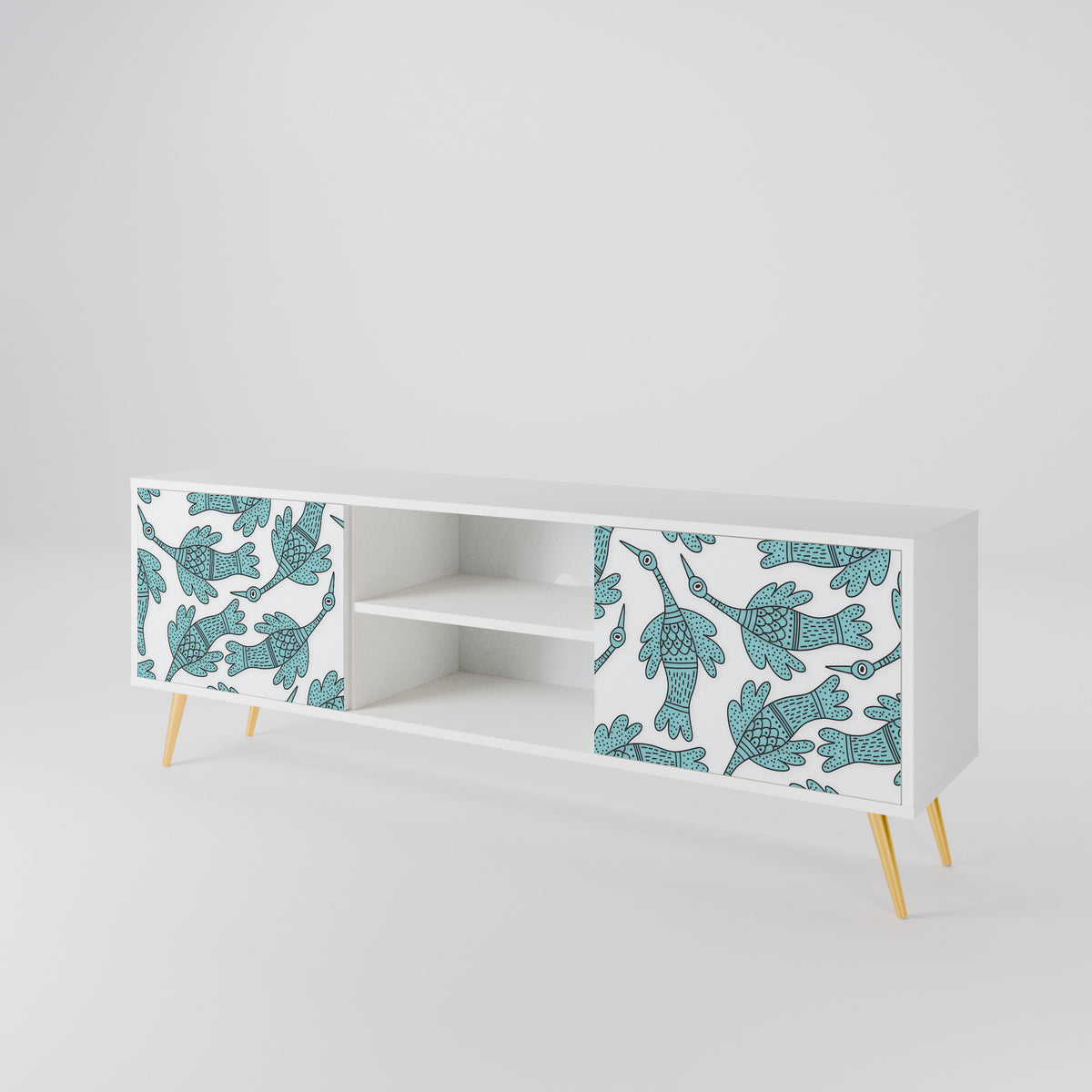 WATERSPOUT SONGIBIRD Mueble de TV de 2 Puertas