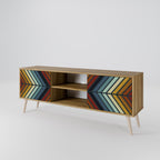 INDIGENOUS ZIGZAG 2-Door TV Cabinet
