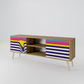 COLORFUL DIVERSION 2-Door TV Cabinet