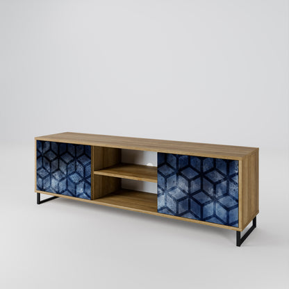 CUBIC MIST Mueble de TV de 2 Puertas
