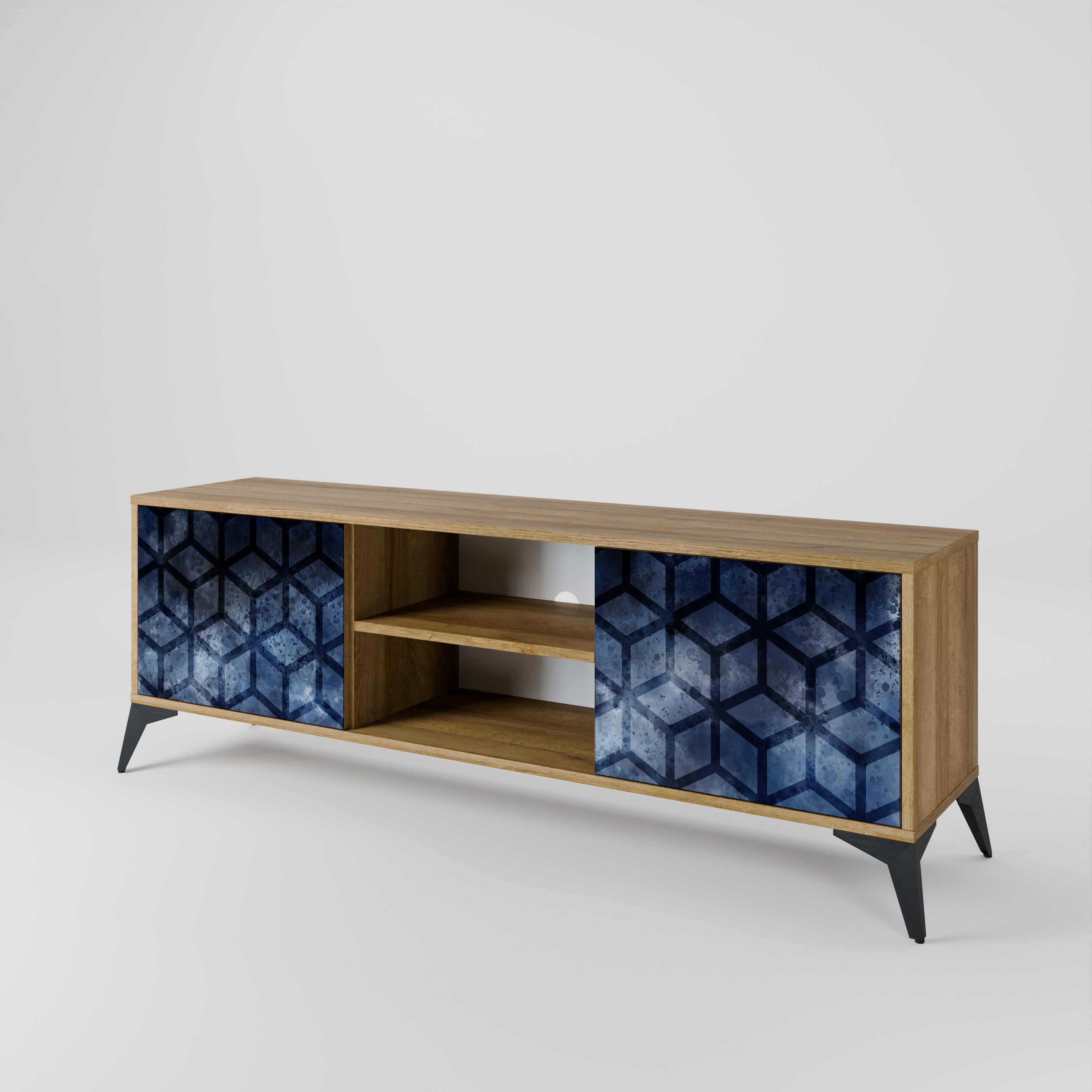 CUBIC MIST 2-Door TV Cabinet