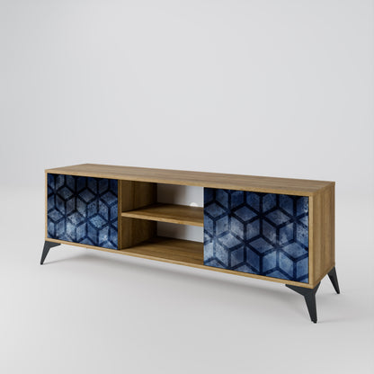 CUBIC MIST Mueble de TV de 2 Puertas