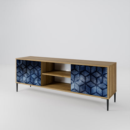 CUBIC MIST Mueble de TV de 2 Puertas