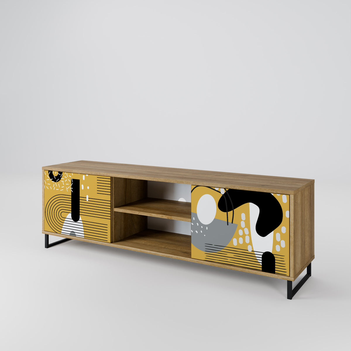 SHAPESHIFT SYMPHONY 2-Door TV Cabinet