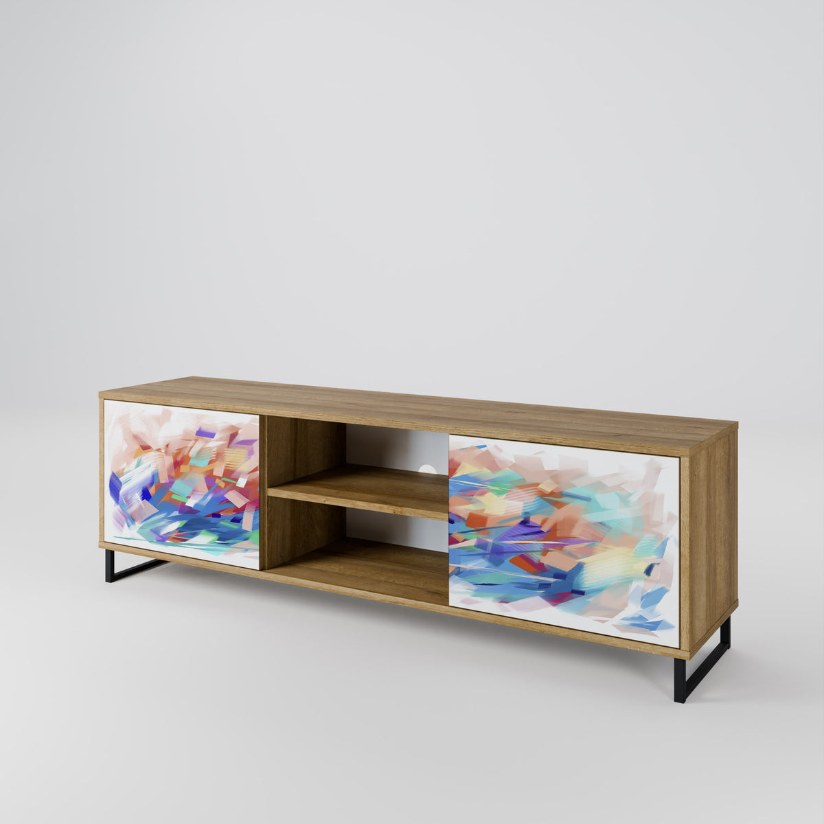 FINESSE MASH-UP Mueble de TV de 2 Puertas