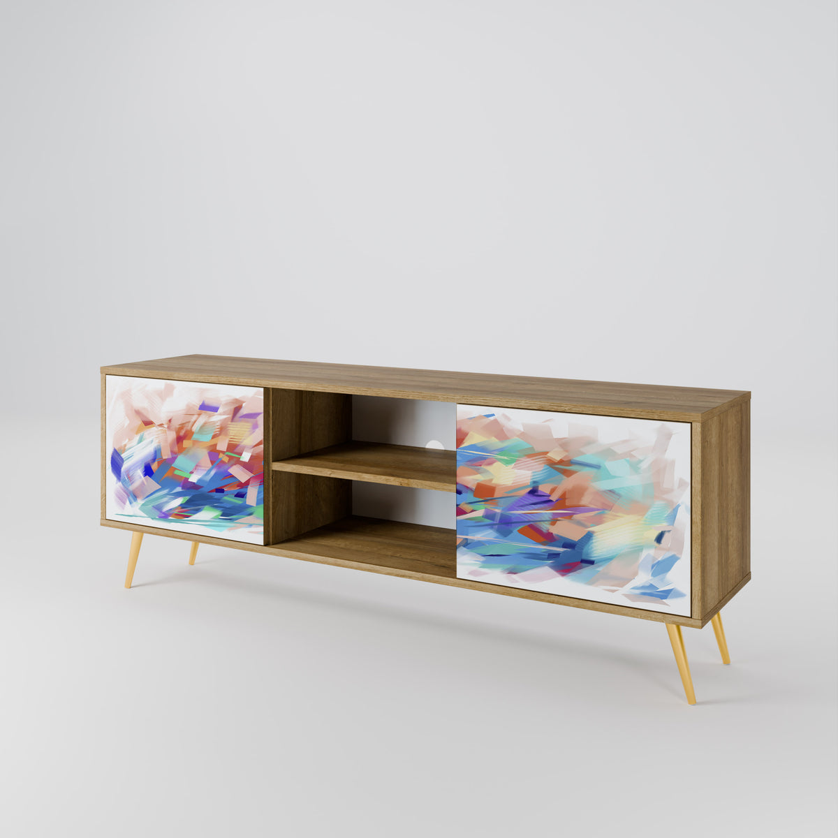 FINESSE MASH-UP Mueble de TV de 2 Puertas