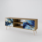 INKY MARBLE 2-Door TV Cabinet
