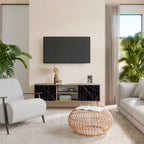 SHIMMER SPIDERGRAM 2-türiges TV-Lowboard