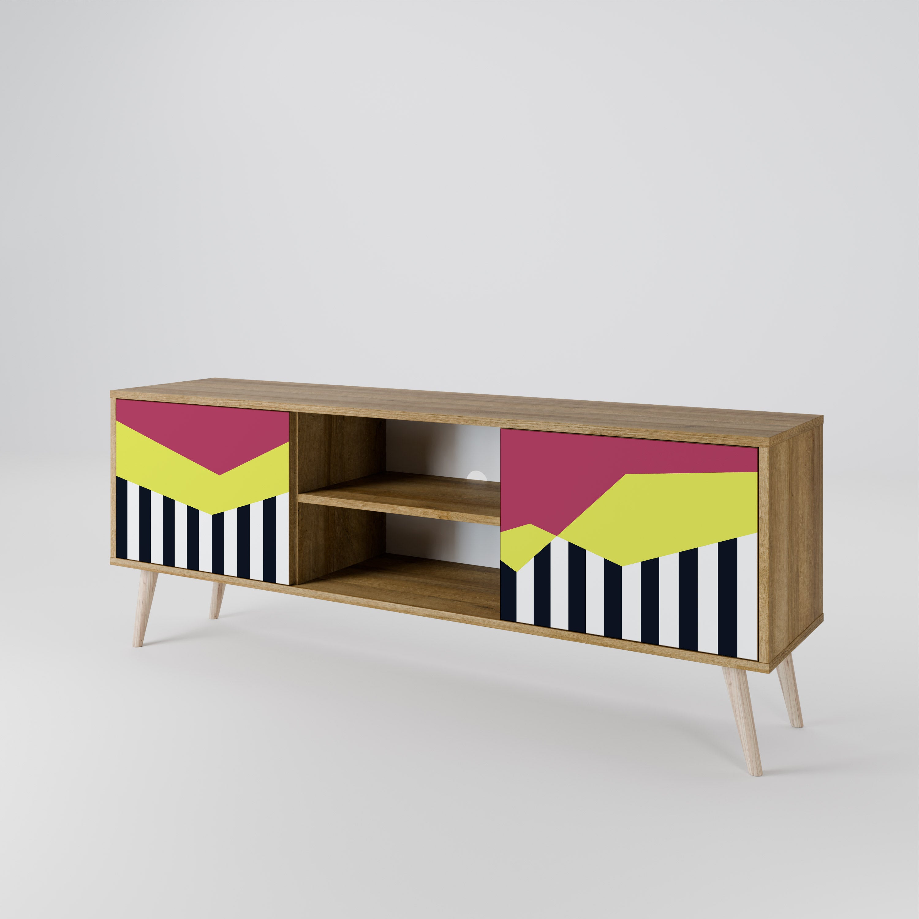 PIANO FANTASY 2-türiges TV-Lowboard