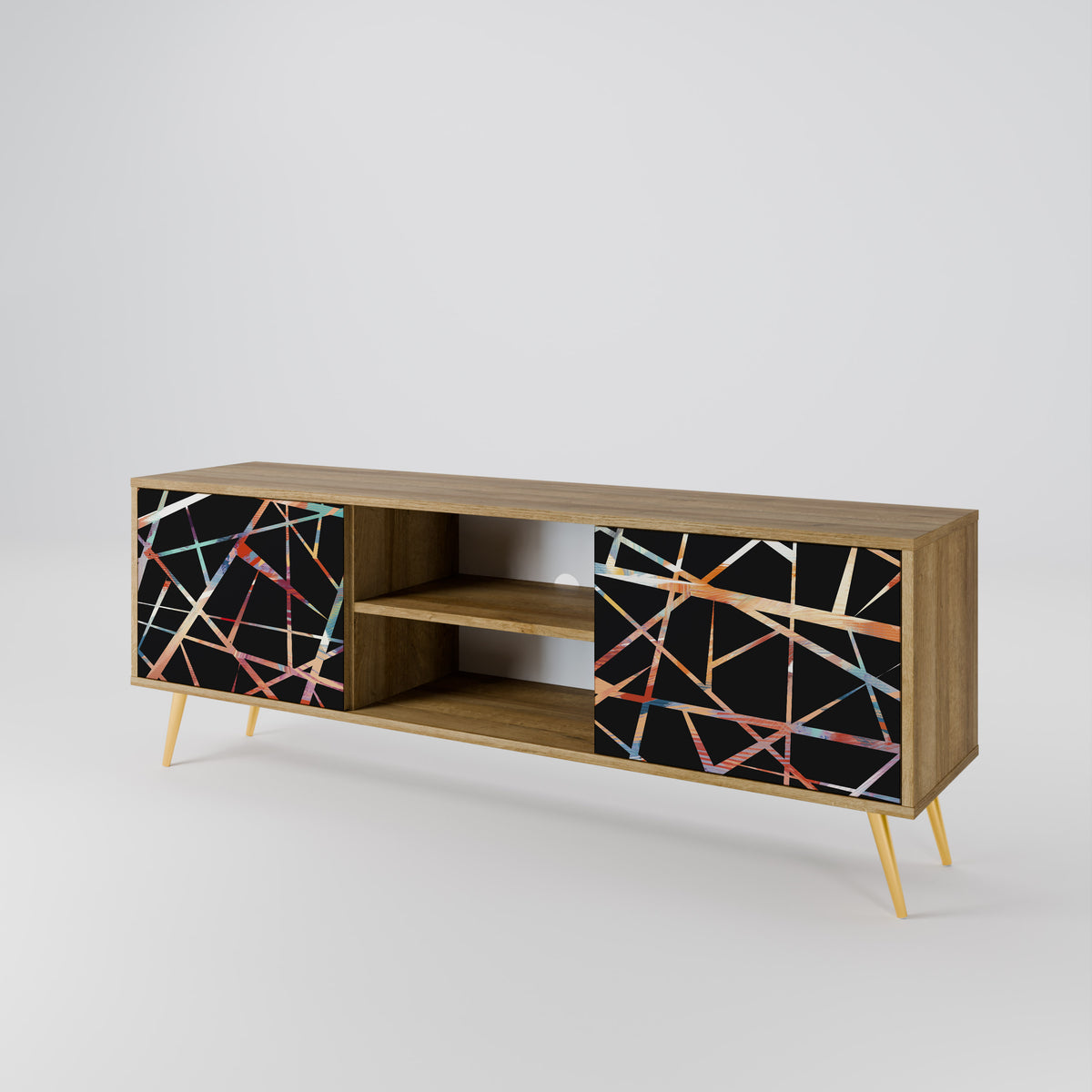 POLYGON VERVE 2-Door TV Cabinet